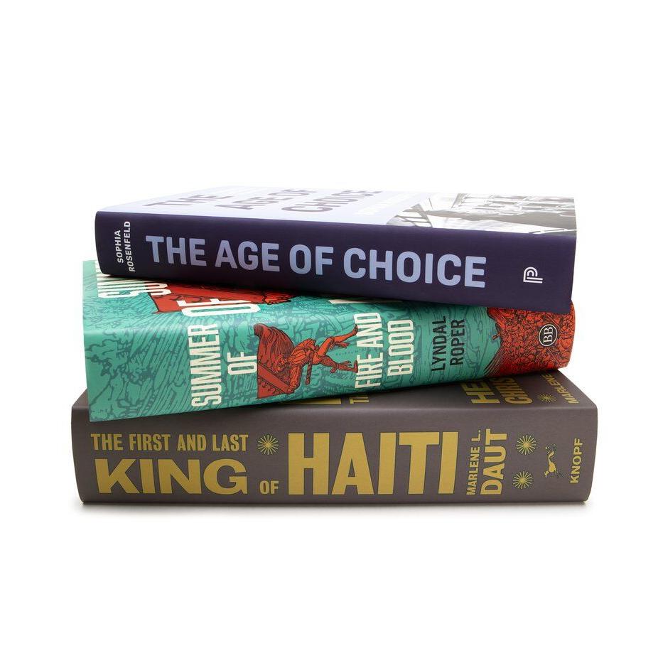 History books on Haitian king, peasant uprising, personal choice vie for US$75K Cundill prize